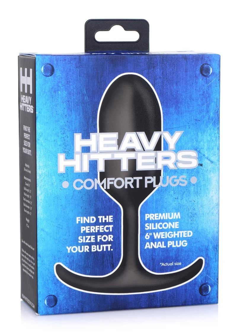 Heavy Hitters Premium Silicone Weighted Anal Plug - Image 9