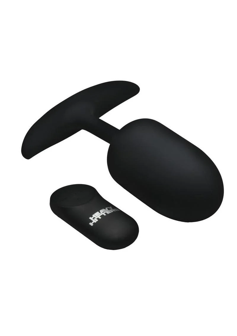 Heavy Hitters Vibrating Weighted Silicone Anal Plug - Image 5