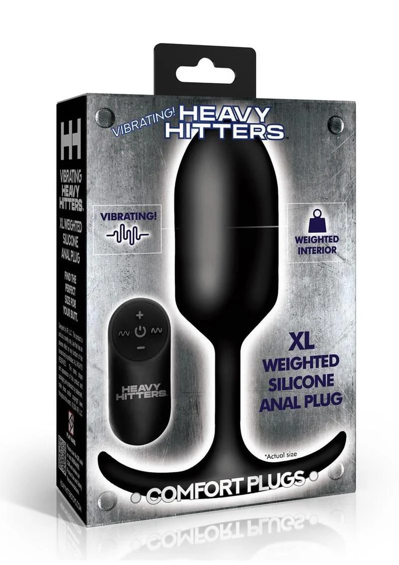 Heavy Hitters Vibrating Weighted Silicone Anal Plug - Image 6
