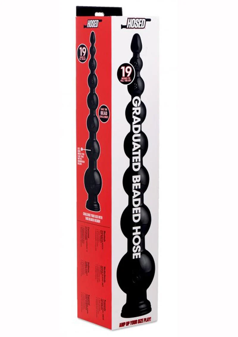 Hosed Graduated Beaded Hose - 19in Long - Image 3