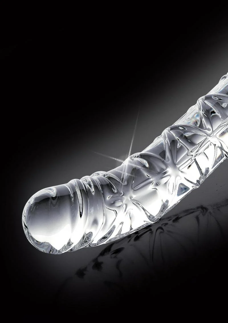 Icicles No. 60 Glass G-Spot and P-Spot Dildo