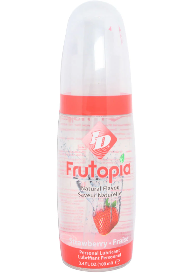 Id Frutopia Water Based Flavored Lubricant Strawberry - Image 2