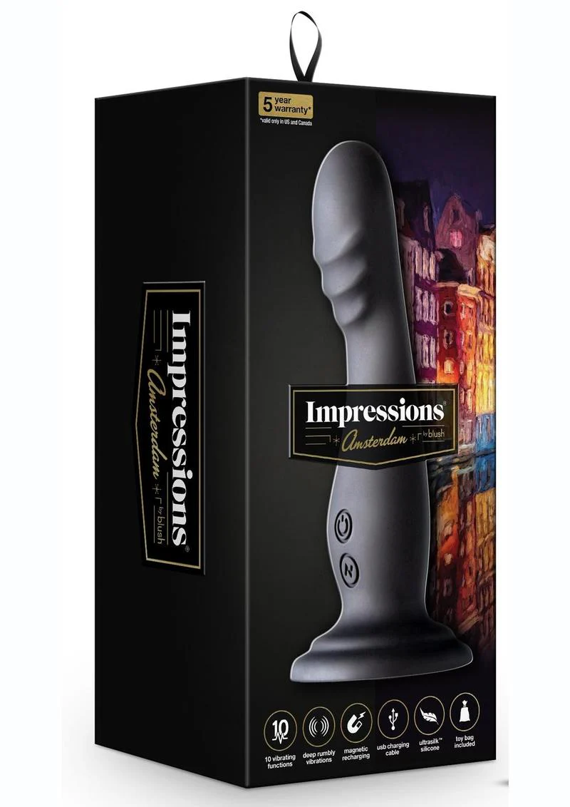 Impressions Amsterdam Rechargeable Silicone Vibrator - Image 3