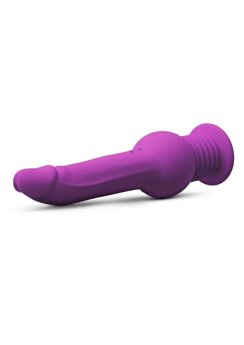 Impressions New York Rechargeable Silicone Gyro-Quake Dildo - Image 2