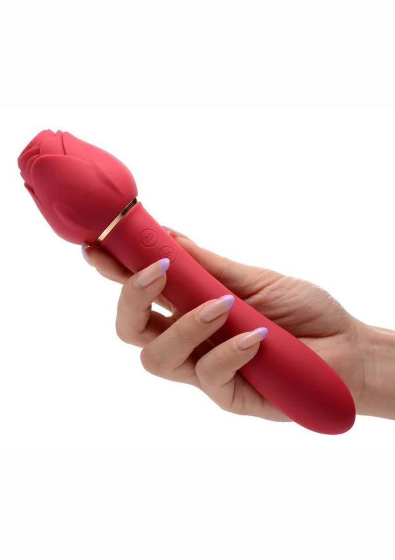 Inmi Bloomgasm Suction Rose Vibrator Rechargeable Clit Stimulator - Image 4