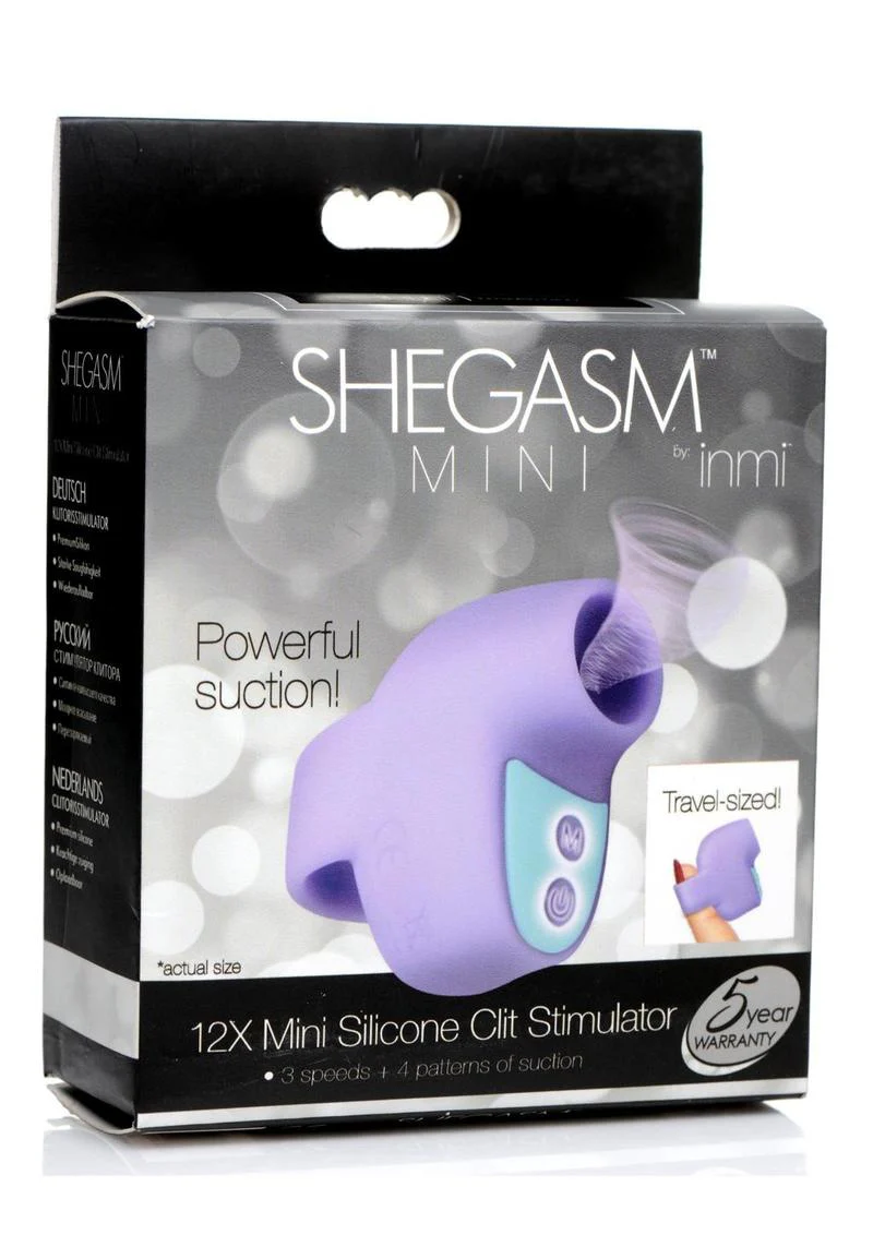 Inmi Shegasm Mini Silicone Rechargeable Clitoral Stimulator - Image 8