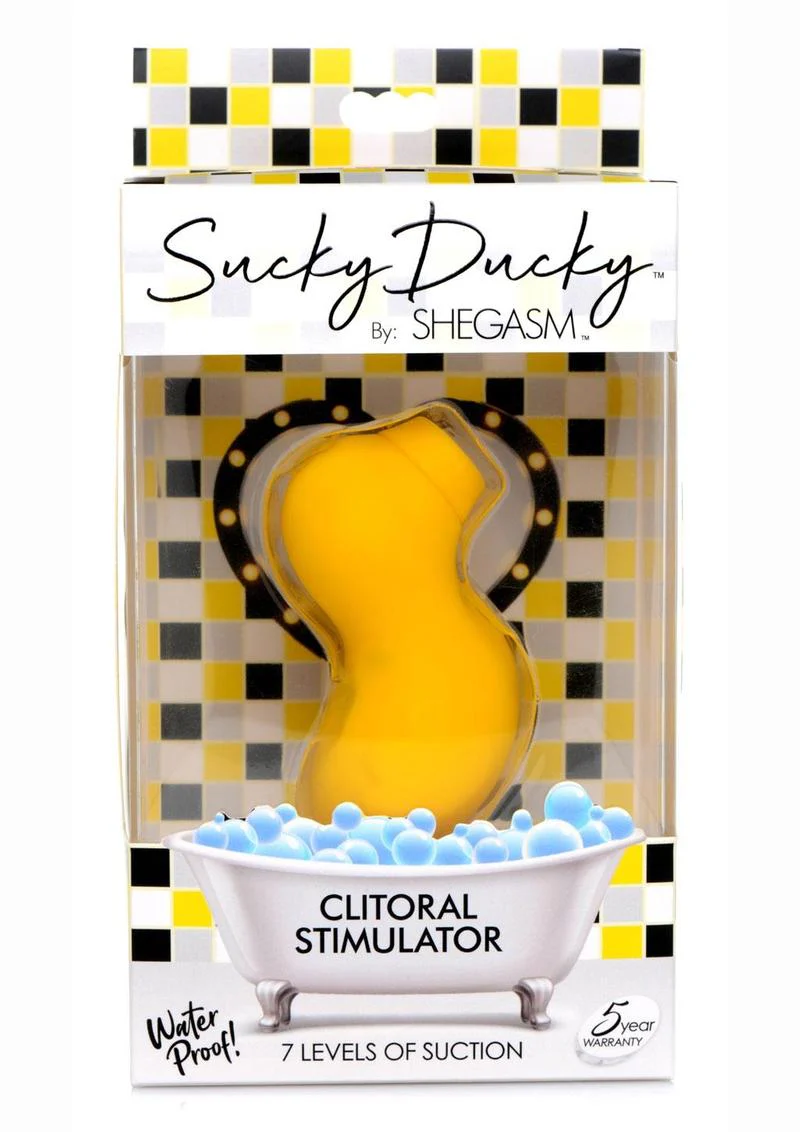 Inmi Shegasm Sucky Ducky Silicone Rechargeable Clitoral Stimulator - Image 10
