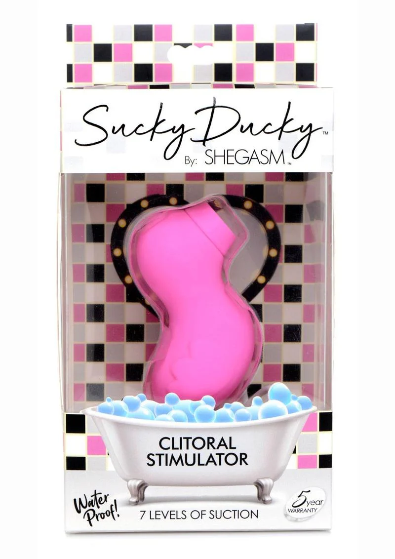 Inmi Shegasm Sucky Ducky Silicone Rechargeable Clitoral Stimulator - Image 5