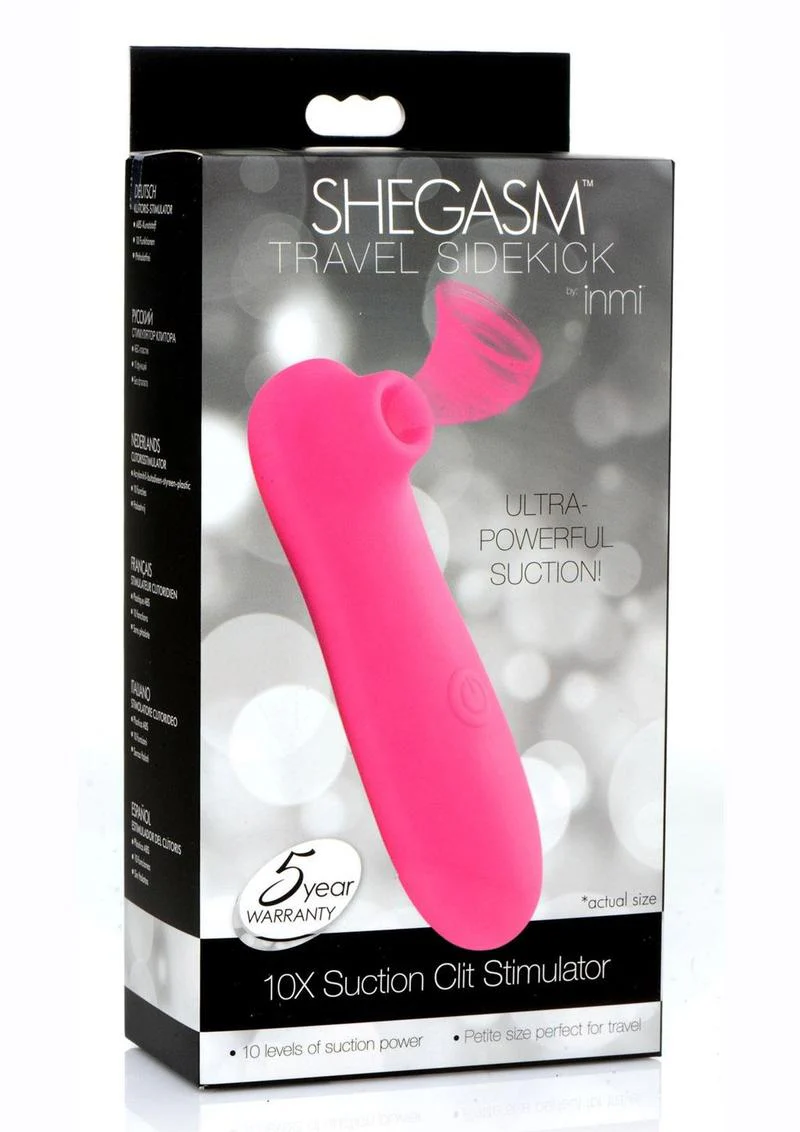 Inmi Shegasm Travel Sidekick 10x Suction Clit Stimulator - Image 3
