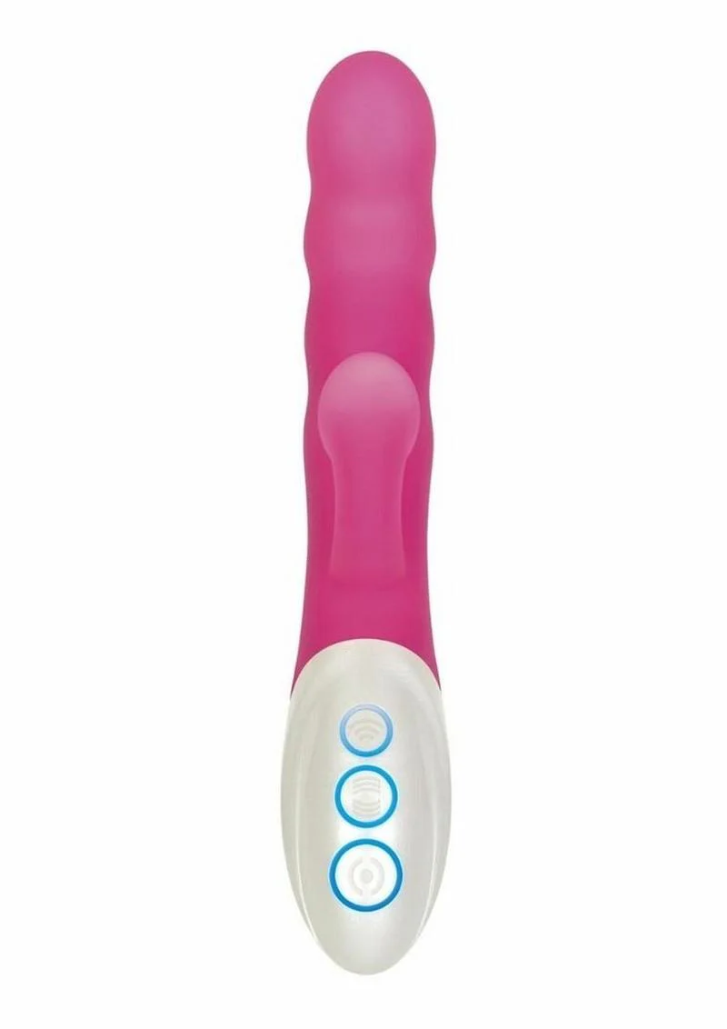 Instant-O Rechargeable Silicone G-Spot Vibrator with Clitoral Suction - Image 3