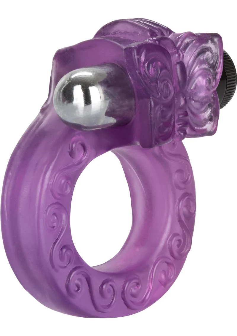 Intimate Butterfly Ring Vibrating Cock Ring with Clitoral Stimulation - Image 3