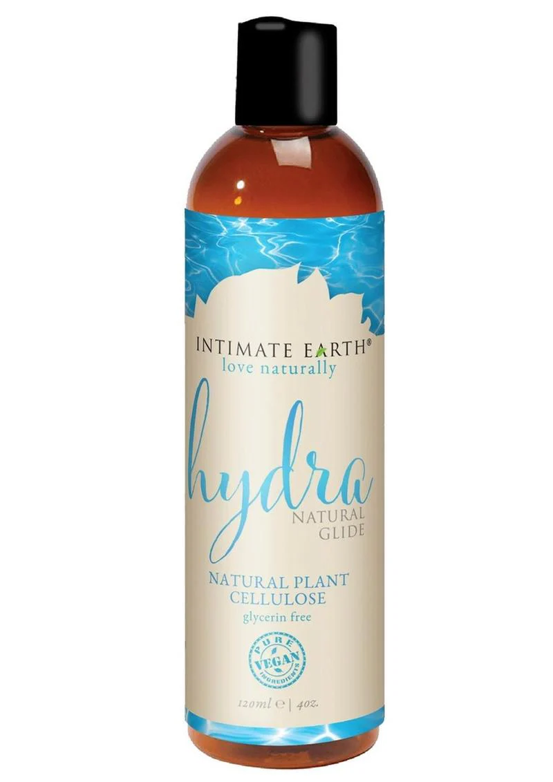 Intimate Earth Hydra Organic Water Based Glide Lubricant - Natural Plant Cellulose - Image 2