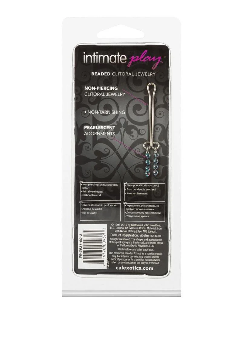 Intimate Play Non-Piercing Beaded Clitoral Jewelry - Image 5