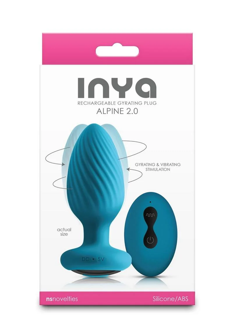 Inya Alpine 2.0 Rechargeable Silicone Remote Anal Plug - Image 2