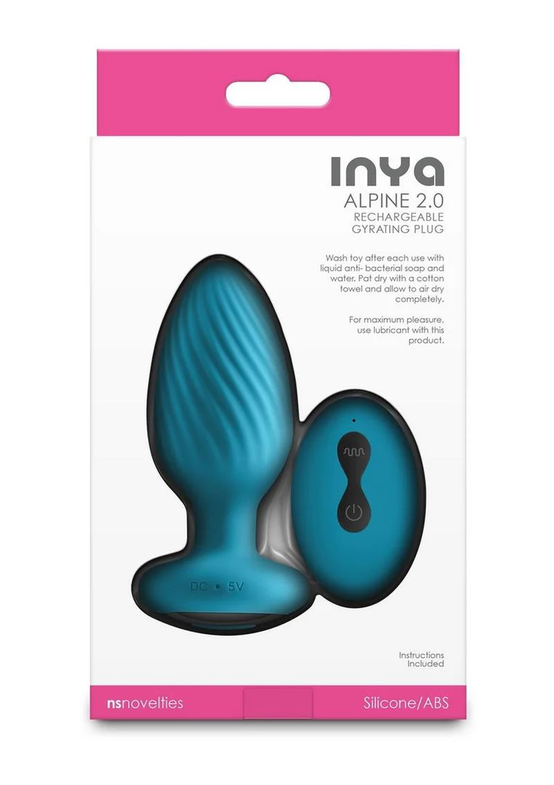 Inya Alpine 2.0 Rechargeable Silicone Remote Anal Plug - Image 3