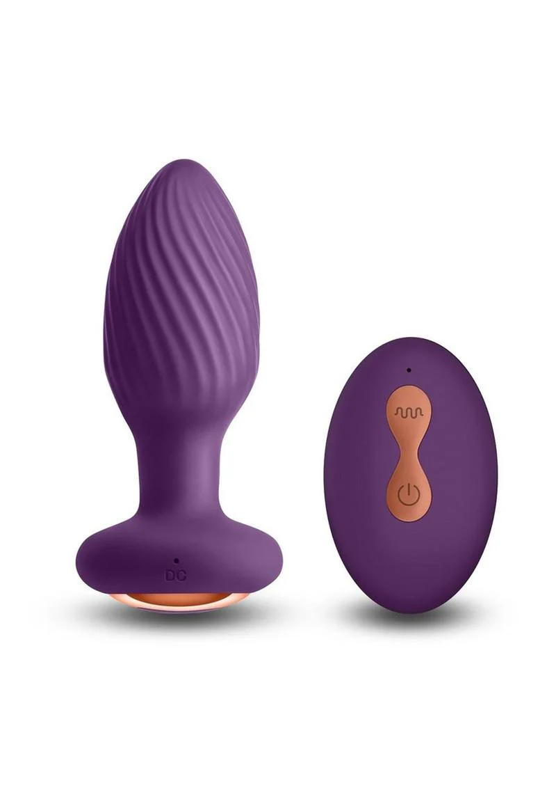 Inya Alpine Rechargeable Silicone Anal Plug with Remote Control - Image 2