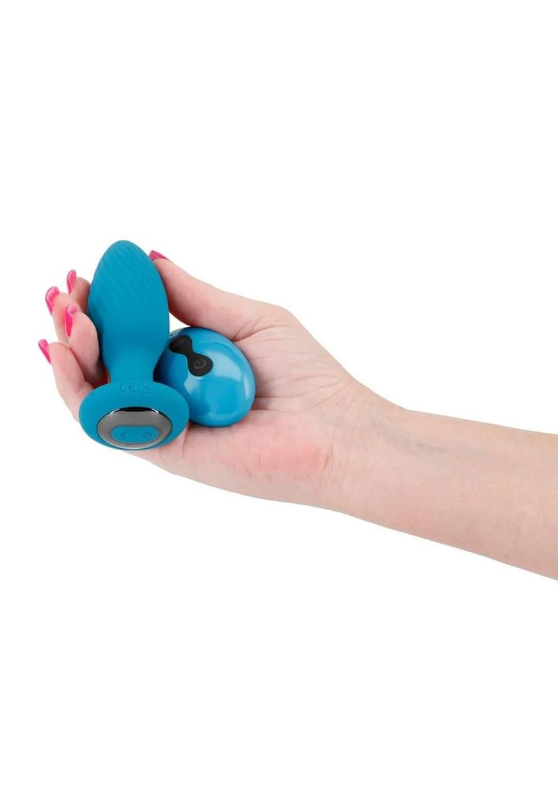 Inya Alpine Rechargeable Silicone Anal Plug with Remote Control - Image 8
