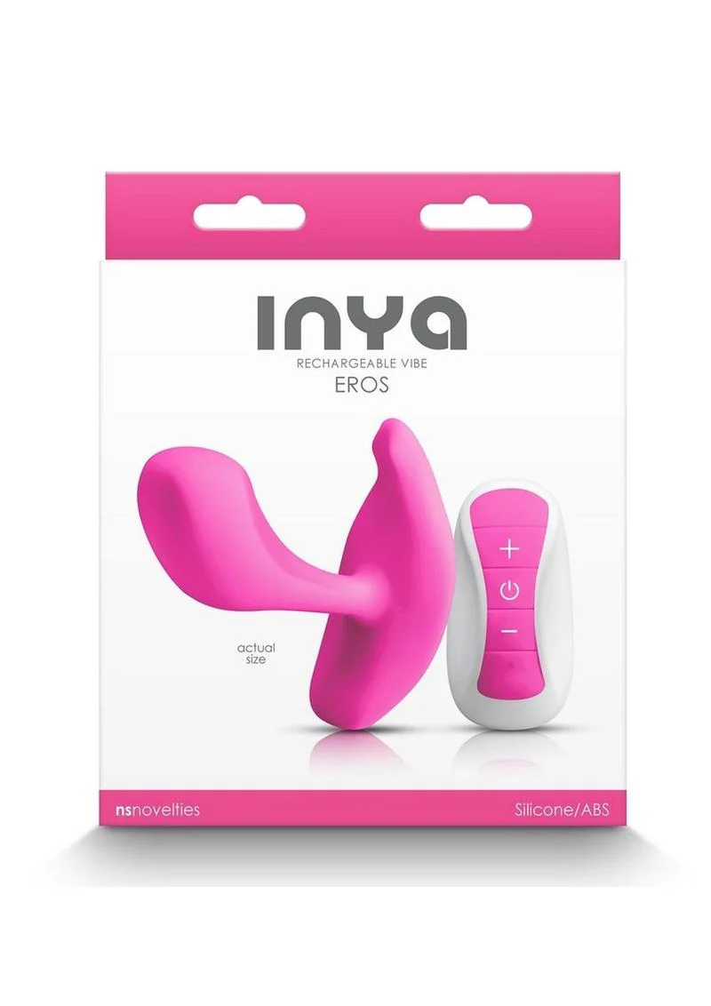 Inya Eros Rechargeable Silicone Vibrating Stimulator with Remote Control - Image 6