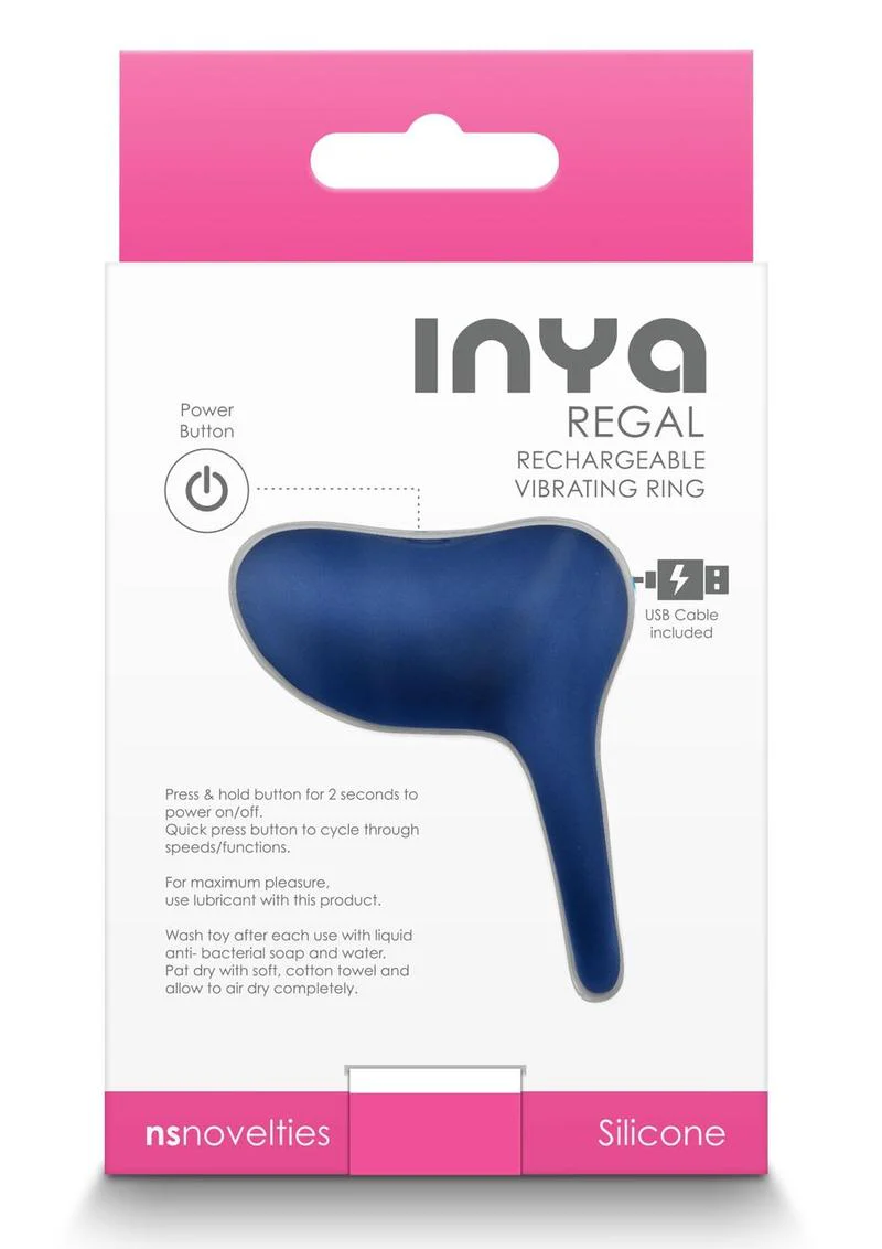 Inya Regal Rechargeable Siicone Cock Ring - Image 2