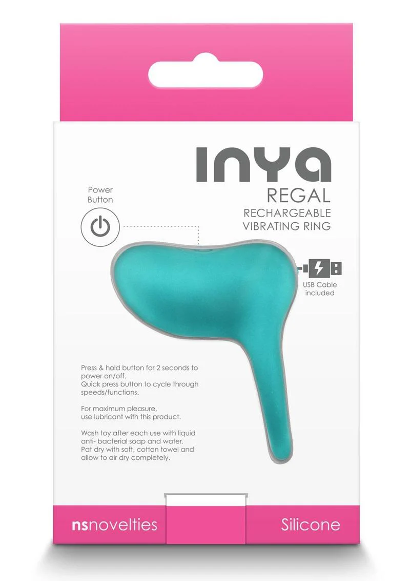 Inya Regal Rechargeable Siicone Cock Ring - Image 5