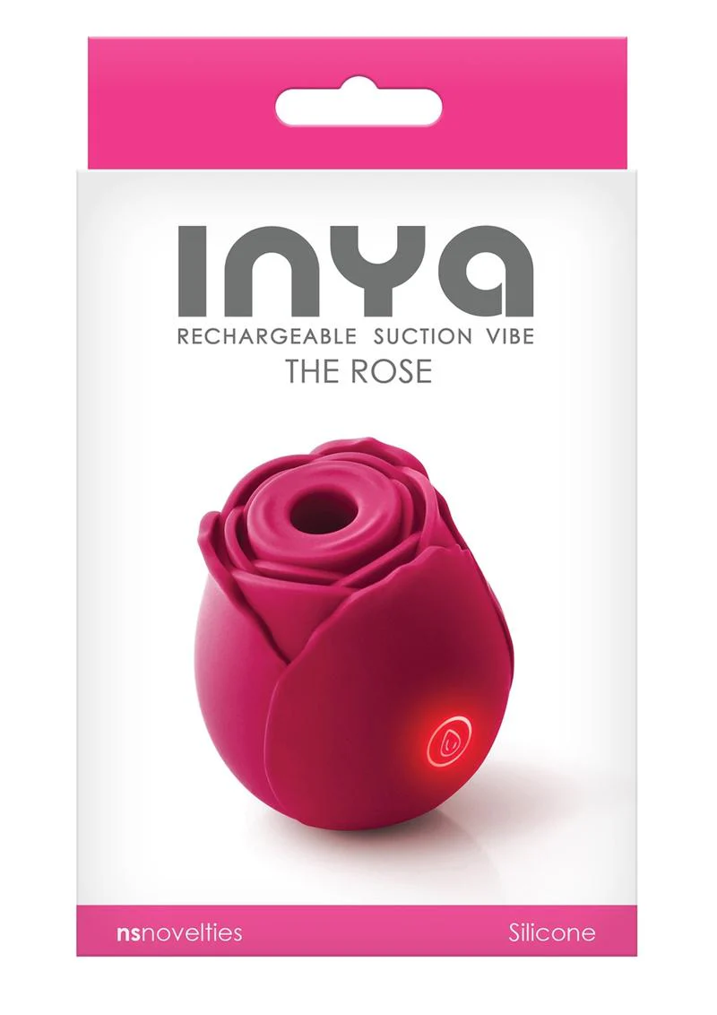 Inya The Rose Silicone Rechargeable Clitoral Stimulator - Image 3