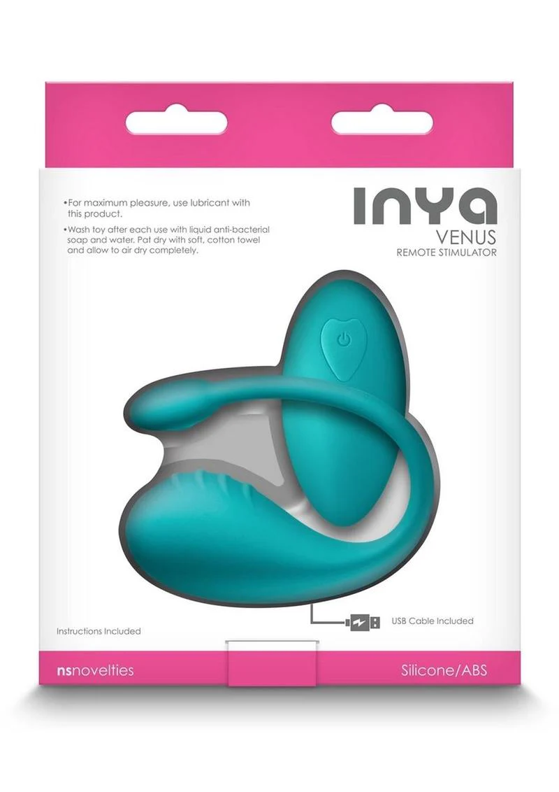 Inya Venus Rechargeable Silicone Vibrator with Remote Control - Image 5