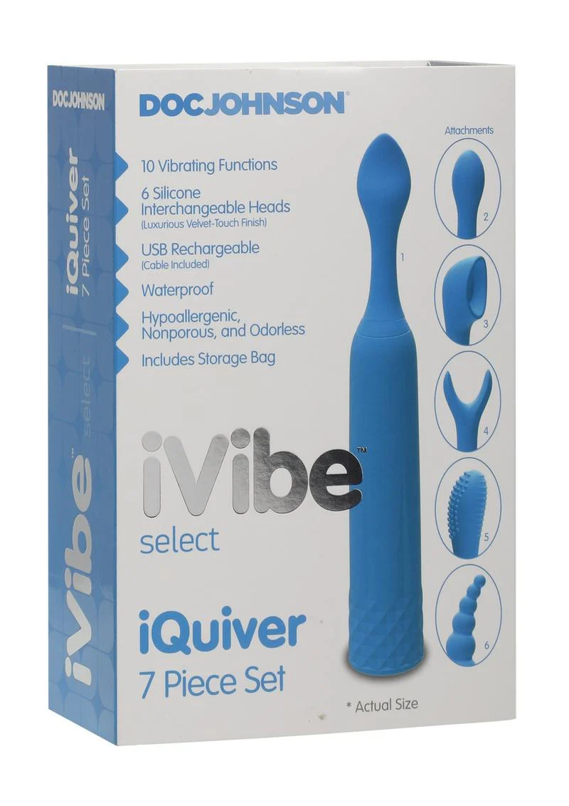 iVibe Select iQuiver Silicone Massager - Image 2