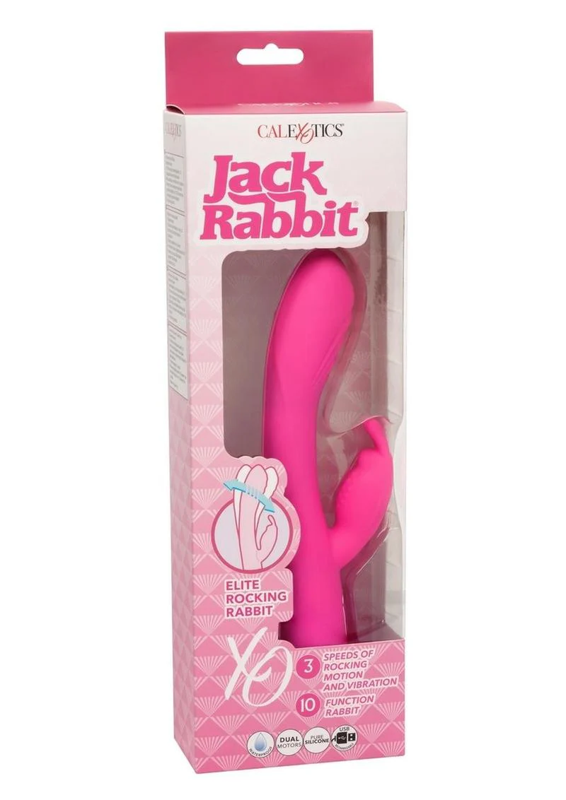 Jack Rabbit Elite Rocking Rabbit Silicone Rechargeable Vibrator - Image 3