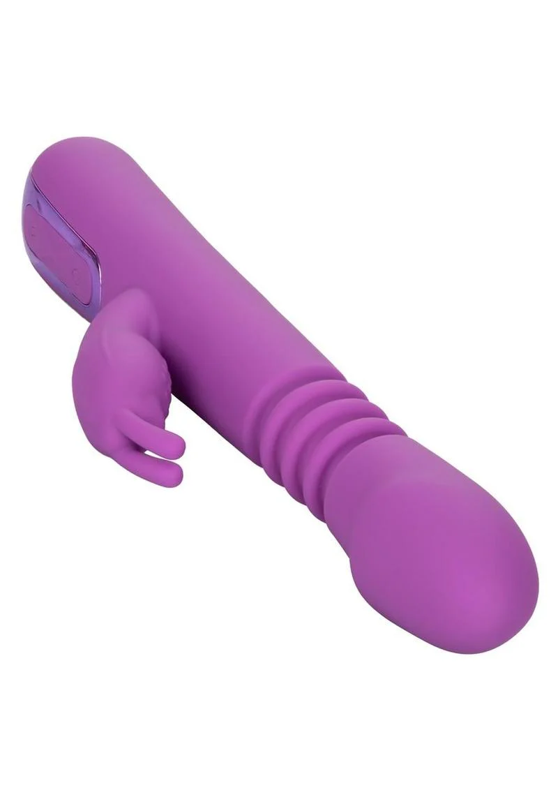 Jack Rabbit Elite Thrusting Rabbit Silicone Rechargeable Vibrator - Image 4