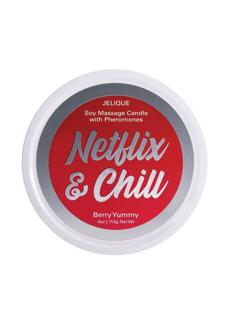 Jelique Massage Candle Pheromone Netflix and Chill Very Yummy - Image 2
