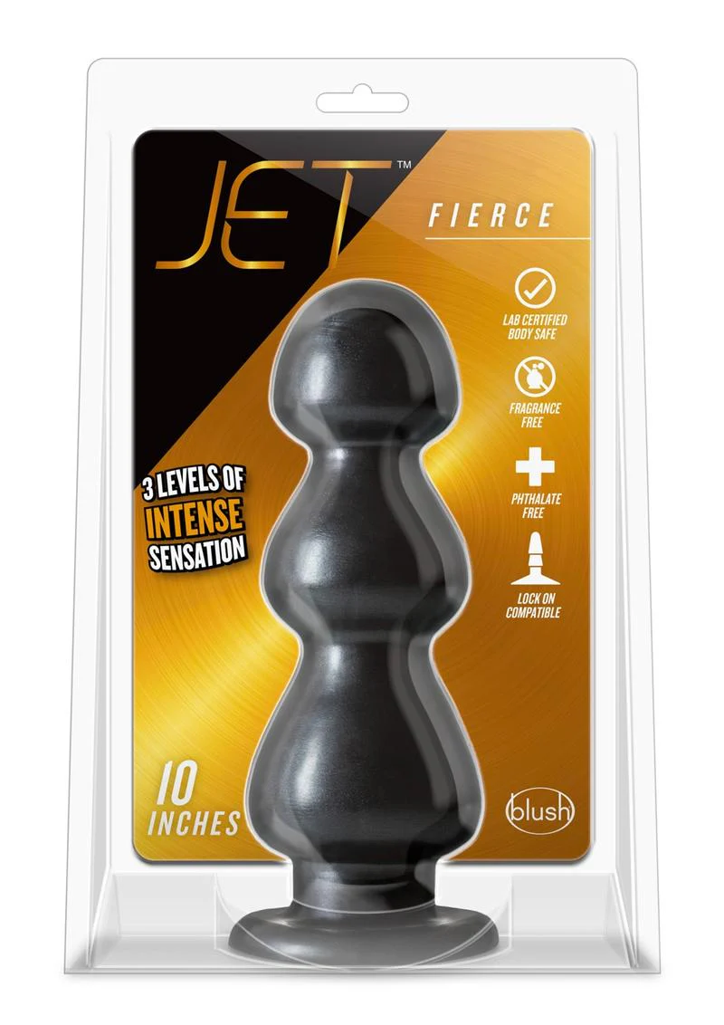 Jet Fierce Butt Plug - Carbon Metallic - Image 4