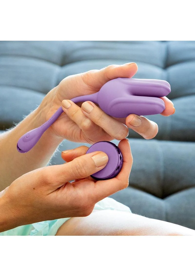 Jimmyjane Form 2 Kegel Rechargeable Silicone Stimulator with Remote - Image 3