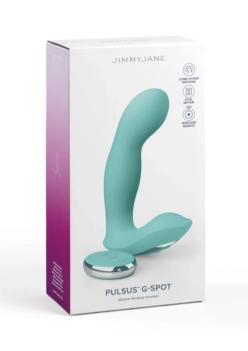 Jimmyjane Pulsus G-Spot Rechargeable Silicone Dual Stimulator with Remote - Image 4