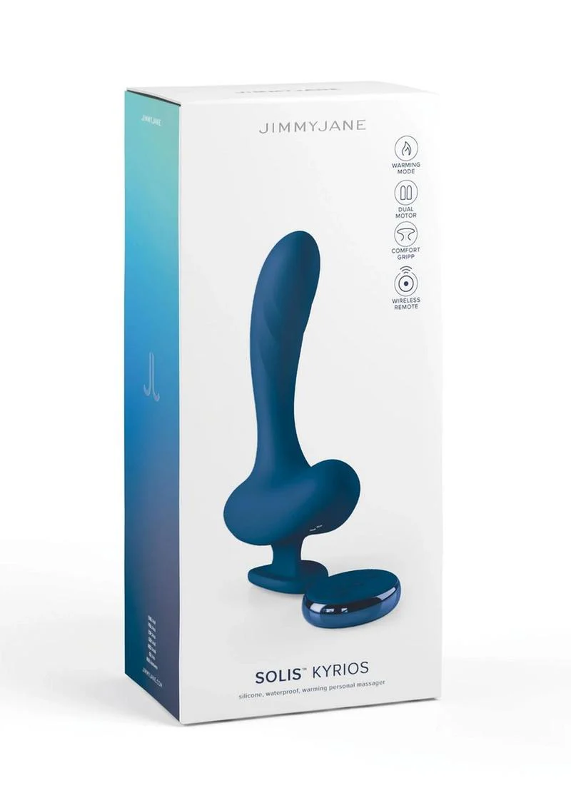Jimmyjane Solis Kyrios Rechargeable Silicone Prostate Massager - Image 3