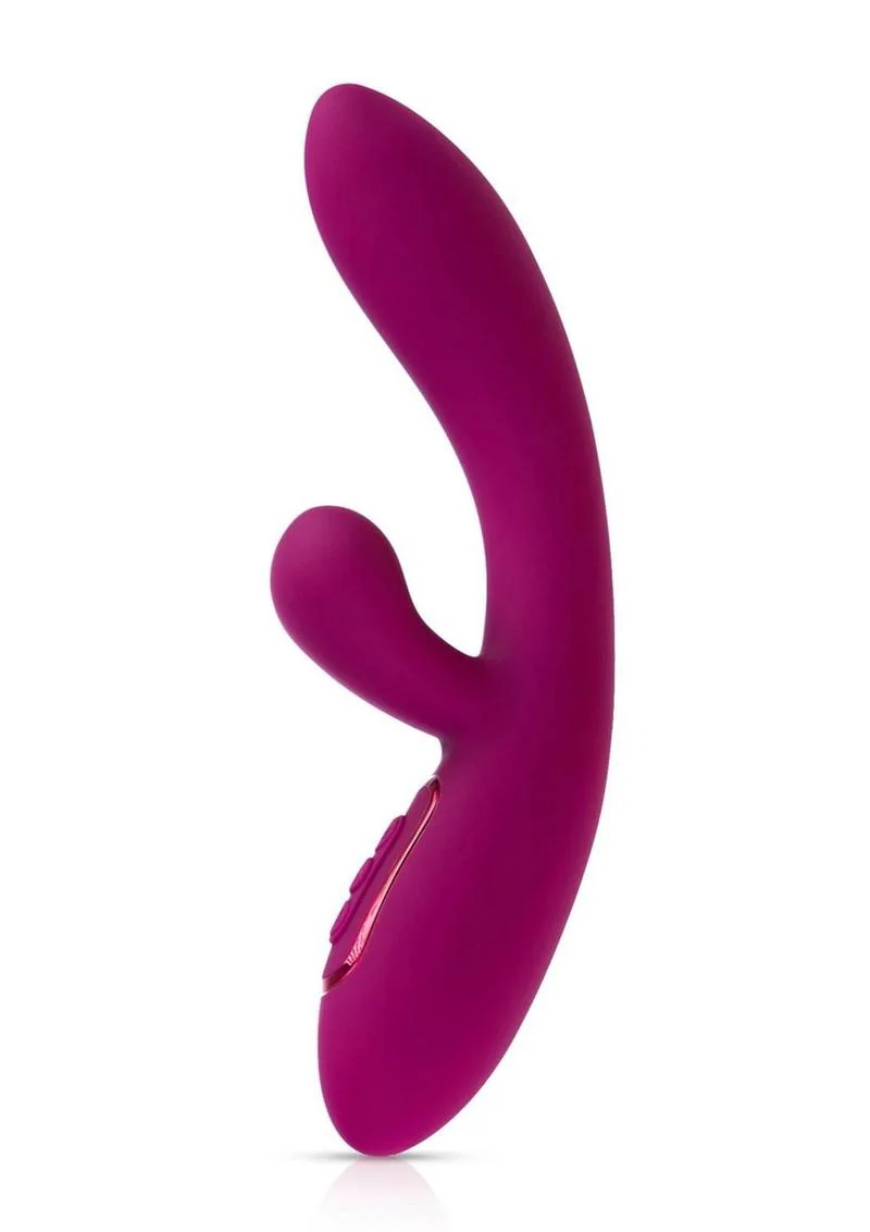 Jimmyjane Solis Rabbit Rechargeable Silicone Dual Vibrator - Image 4