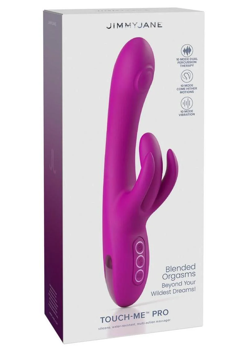 Jimmyjane Touch Me Pro Rechargeable Rabbit Vibrator - Image 2