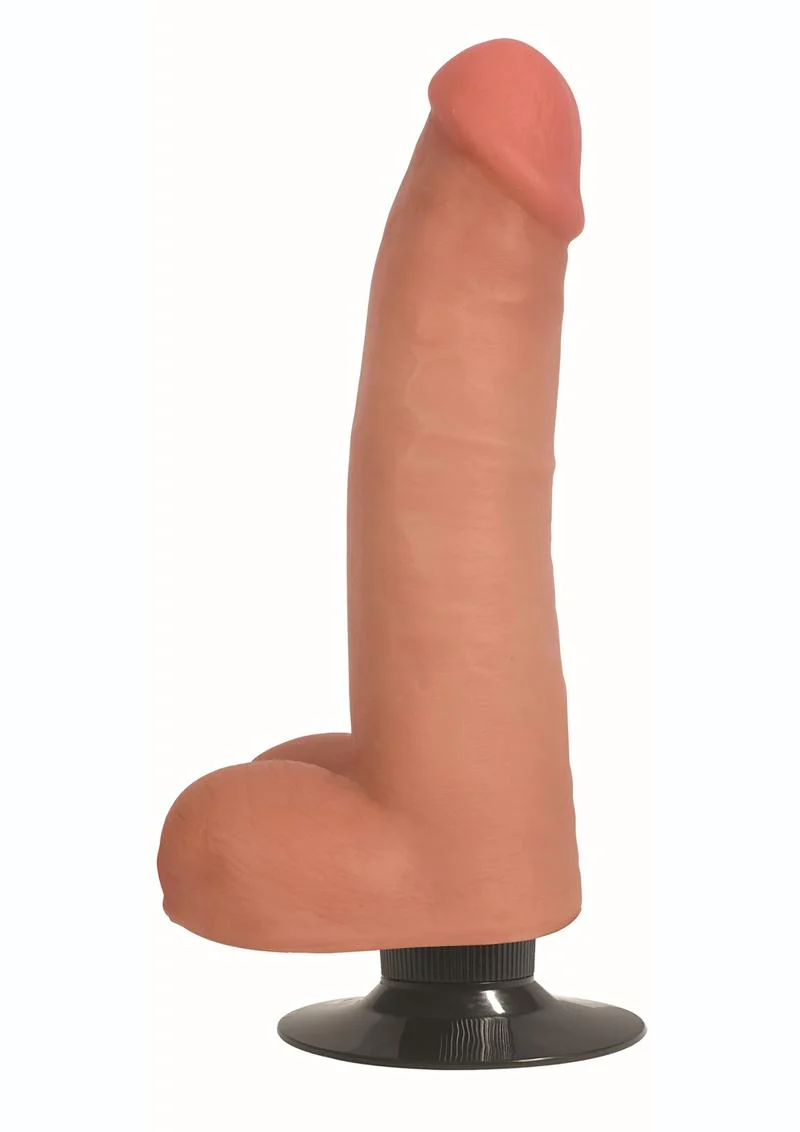 Jock Bareskin Realistic Vibrating Dong with Balls - Image 14