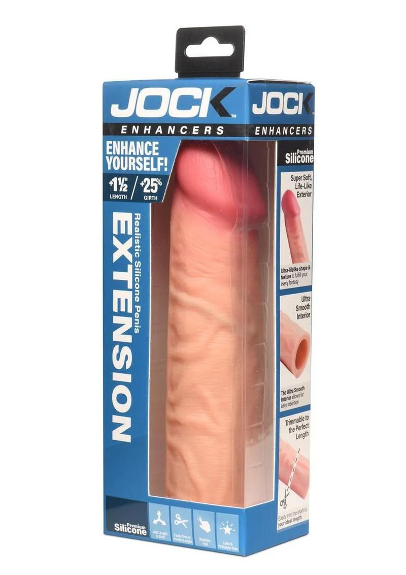 Jock Enhancers Silicone Penis Extension Sleeve - Image 10