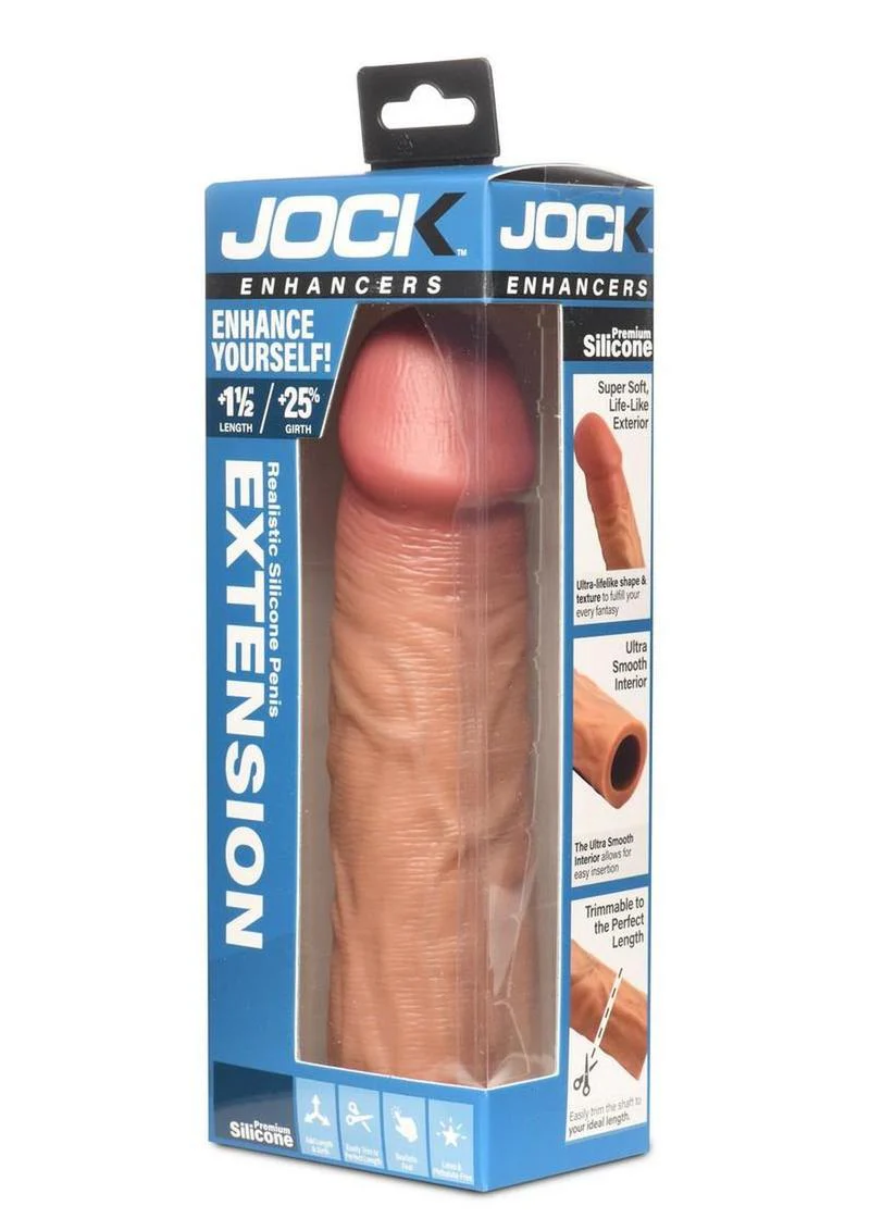 Jock Enhancers Silicone Penis Extension Sleeve - Image 2