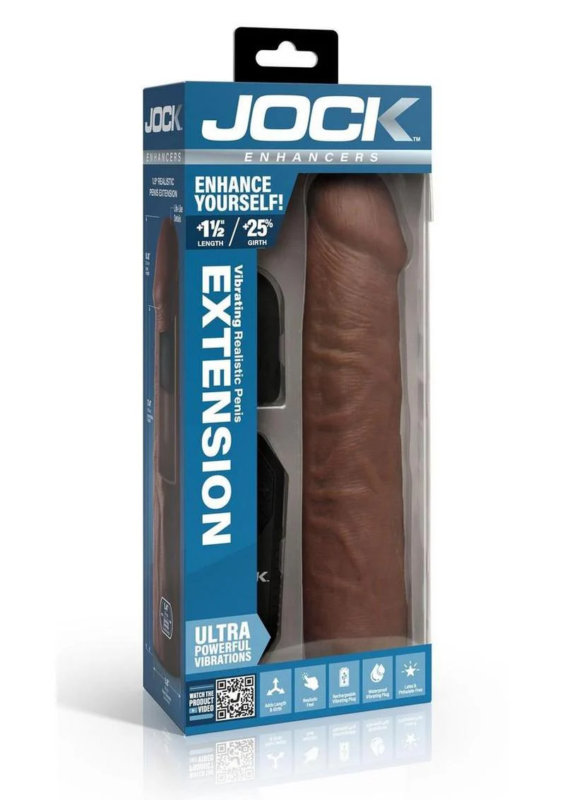 Jock Enhancers Vibrating Penis Extension Sleeve with Remote Control - Image 6