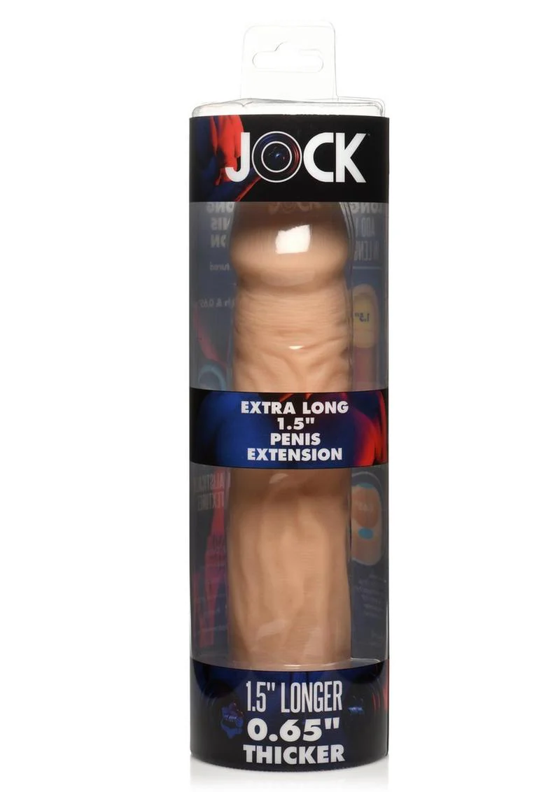 Jock Extra Long Penis Extension Sleeve - Image 13