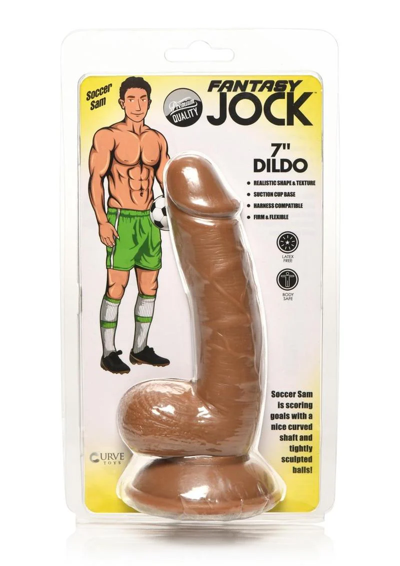 Jock Soccar Sam Dildo with Balls - Image 4