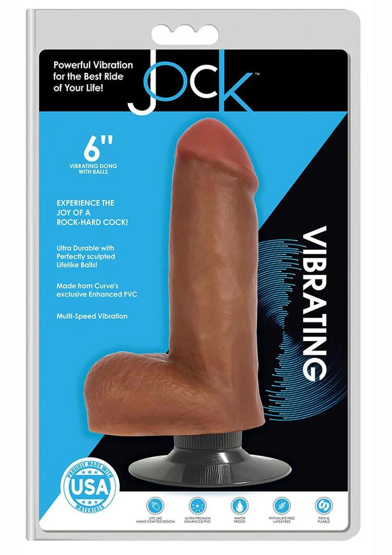 Jock Vibrating Dildo with Balls - Image 12