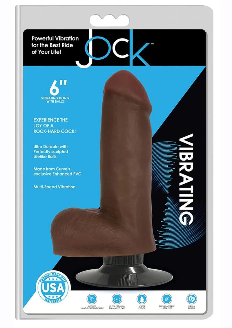 Jock Vibrating Dildo with Balls - Image 14