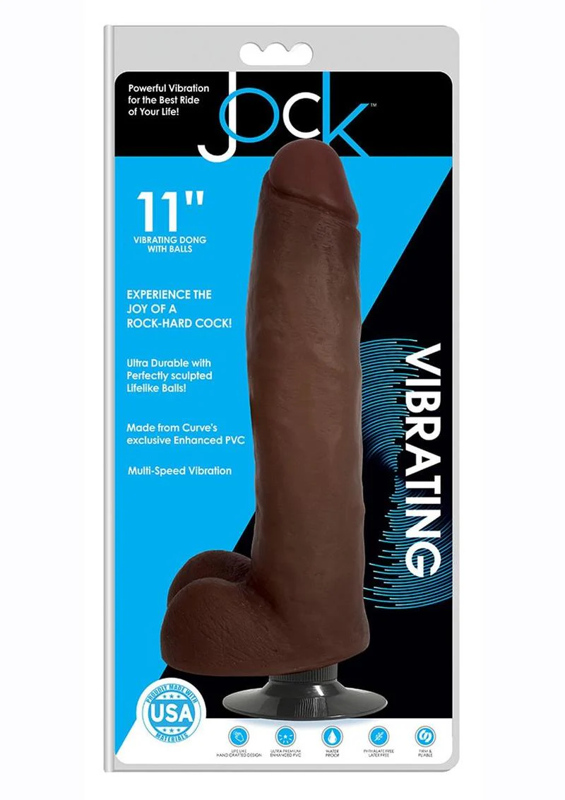 Jock Vibrating Dildo with Balls - Image 7