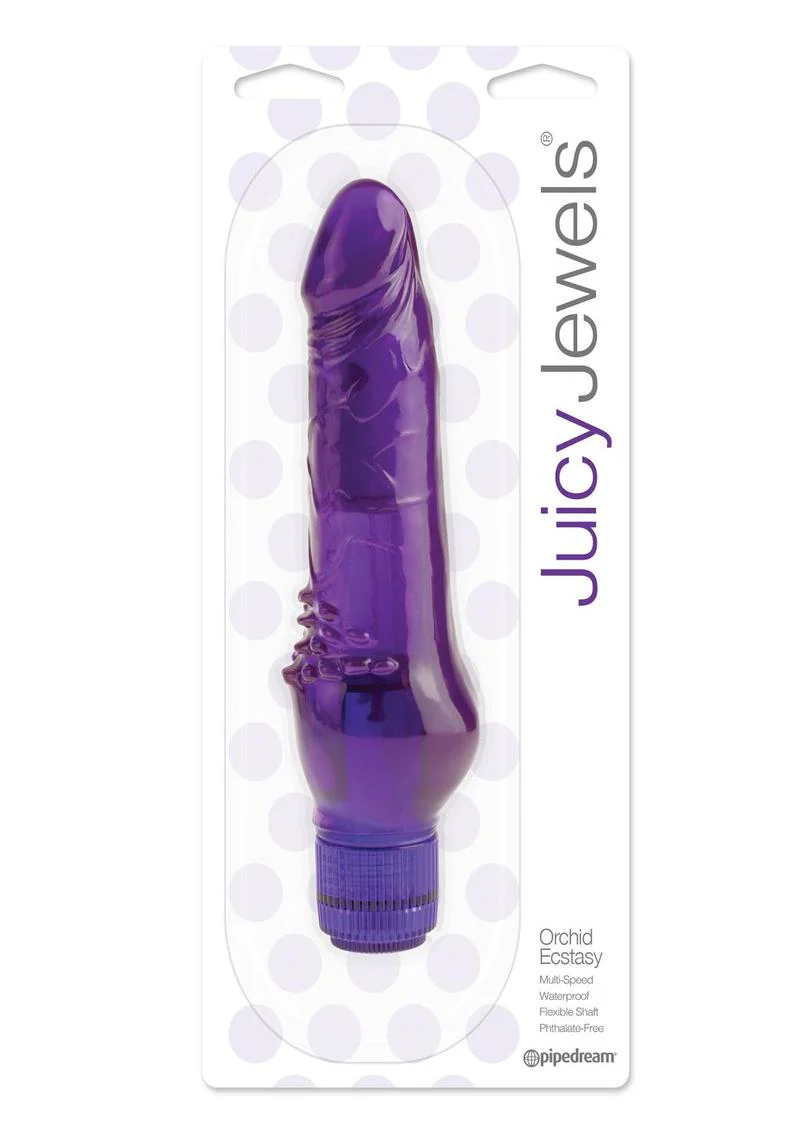 Juicy Jewels Orchid Ecstasy Jelly Vibrator - Image 2