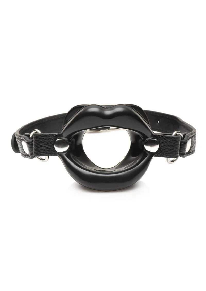 Juicy Lips Silicone Open Mouth Gag - Image 2