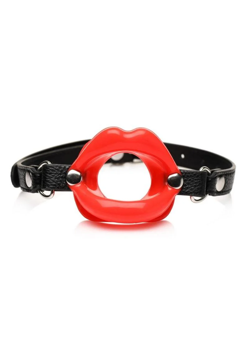 Juicy Lips Silicone Open Mouth Gag - Image 6