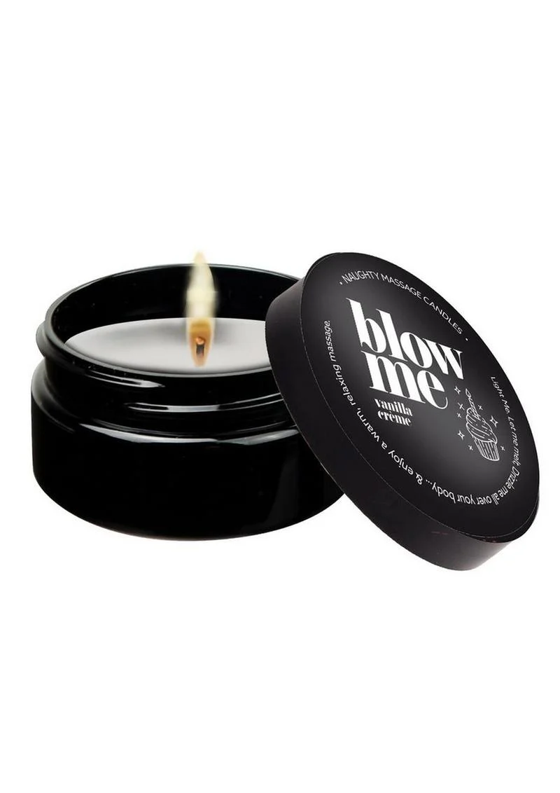 Kama Sutra Naughty Massage Candle Blow Me