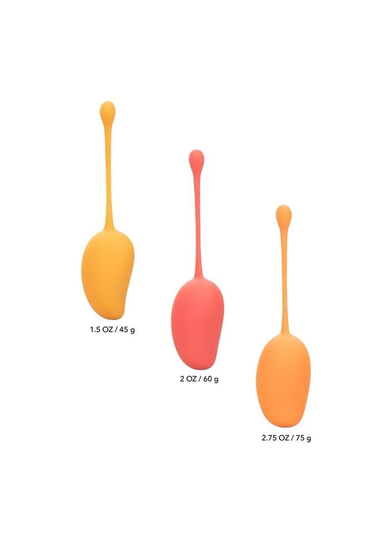 Kegel Training Set Mango Silicone - Image 4
